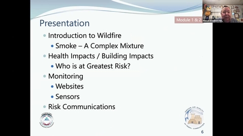 Thumbnail for entry After a Wildfire Training Module One: Monitoring Wildfires and Communicating With Your Community - Mansel Nelson