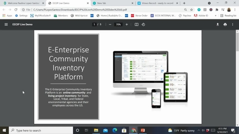 Thumbnail for EECIP 2) Live Demo / Explainer Video