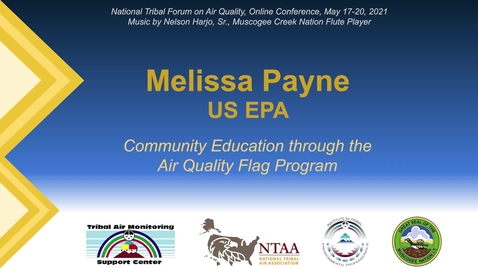 Thumbnail for Community Education through the Air Quality Flag Program
