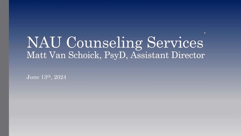 Thumbnail for Counseling Services