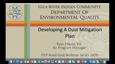Thumbnail for entry 3.3 Ryan Eberle- Developing a Dust Mitigation Plan