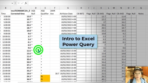 Thumbnail for Excel A: Introduction to Power Query by Importing from Webpage