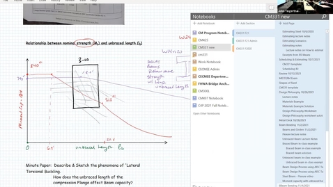 Thumbnail for cm331 beam design 06 - AISC table 3-10 2nd example