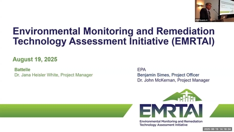 Thumbnail for US EPA Updates on the Good Samaritan Remediation of Hardrock Mines Act and the Environmental Monitoring and Remediation Technology Assessment Initiative
