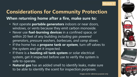 Thumbnail for After a Wildfire Training Module Three: Keeping Indoor Air Cool and Clean Part Three - James Payne