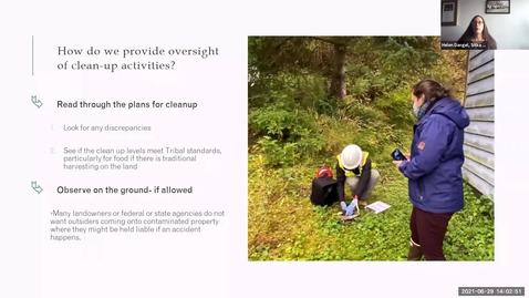 Thumbnail for Developing a Policy for Tribal Approval of Cleanup Plans and Verification of Clean-up on Brownfields and Contaminated Sites