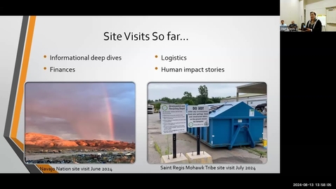 Thumbnail for Making a Case for Federal Solid Waste O&amp;M Funding - Highlights From Tribal Workgroup Members