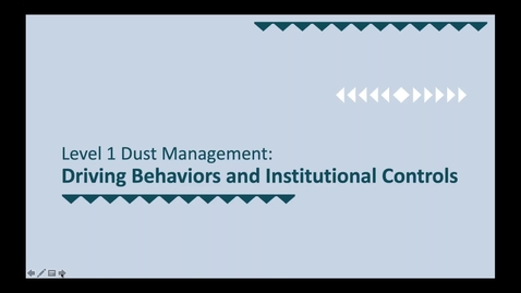 Thumbnail for entry 1.2 Billy Connor- Driving Behaviors and Institutional Controls