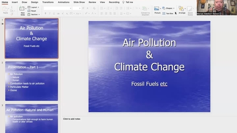Thumbnail for Session 6 Part 1 Air Pollution PM O3