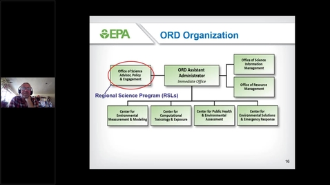 Thumbnail for USEPA ORD Technical Support and Regional Collaboration