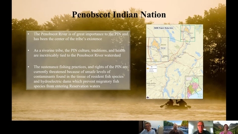 Thumbnail for One Health Assessment of Mercury, Persistent Organic Compounds and PFAS for Consumption of Restored Anadromous Fish in the Penobscot River