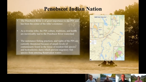 Thumbnail for entry One Health Assessment of Mercury, Persistent Organic Compounds and PFAS for Consumption of Restored Anadromous Fish in the Penobscot River