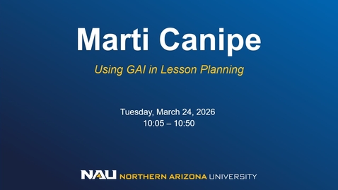 Thumbnail for AI Week 2026 - Marti Canipe