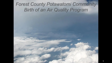 Thumbnail for entry Session 11-1 Forest County Potawatomi Community