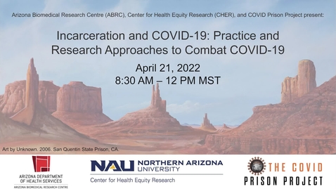 Thumbnail for ABRC 2022 - Incarceration and COVID-19