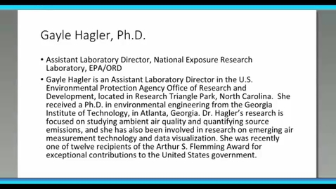 Thumbnail for Overview of Emerging Air Quality Monitoring Technologies and Their Data – Gayle Hagler