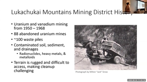 Thumbnail for Superfund Job Training Initiative: Lukachukai Mountains Mining District Case Study