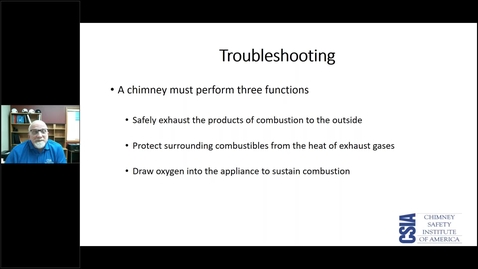Thumbnail for 4.4 Chimney and Maintenance Safety (Part 4 Troubleshooting and Wood)