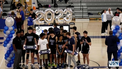 Thumbnail for Varsity Boys Basketball Senior Night 2023 