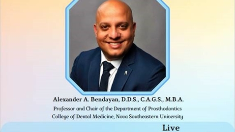 Thumbnail for 2023.05.10 DIGITAL EXPANSION AT THE CDM AND ITS TRANSFORMATIVE EFFECT IN DENTAL EDUCATION AND CLINICAL PRACTICE