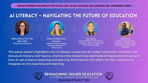Thumbnail for AI Literacy – Navigating the Future of Education