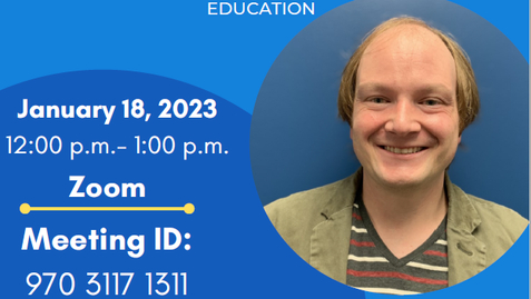 Thumbnail for entry 2023.01.18 The State of Transgender and Non-binary affirmative Training in Mental Health Graduate Education:  Explorations and Implications for Clinical Practice