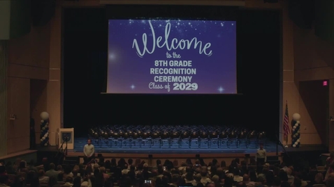 Thumbnail for 8th Grade Recognition Ceremony 2025