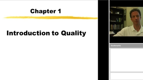 Thumbnail for Introduction to Quality