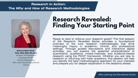 Thumbnail for Research Revealed: Finding Your Starting Point!