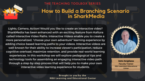 Thumbnail for How to Build a Branching Scenario in Shark Media