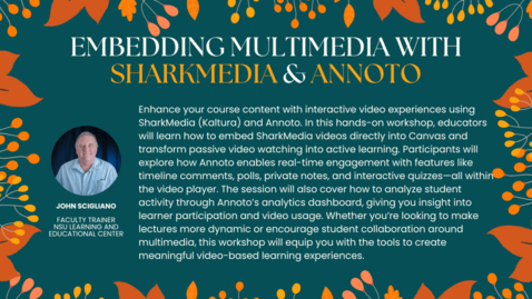 Thumbnail for Embedding Multimedia with SharkMedia and Annoto