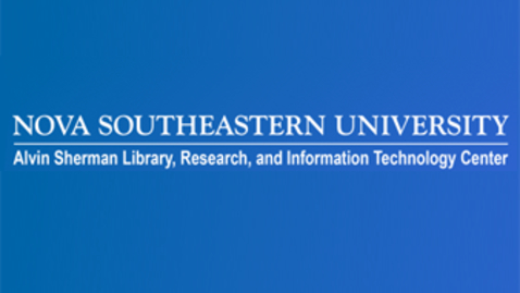 Thumbnail for Alvin Sherman Library