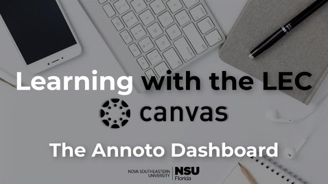 Thumbnail for Learning with the LEC Ep. 18 - The Annoto Dashboard