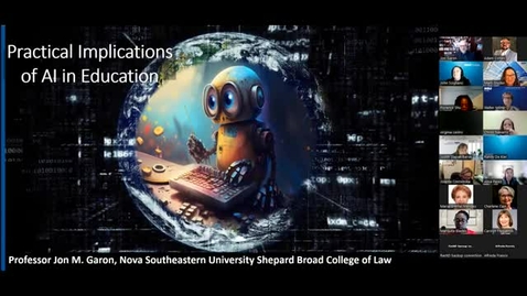 Thumbnail for entry Ethical, Legal, Academic, and Practical Considerations for ChatGPT, Dall-E and Similar Generative AI for Today’s and Tomorrow’s Classroom