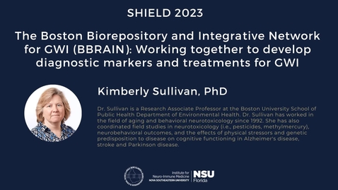 Thumbnail for Kimberly Sullivan Shield Conference Video 2023