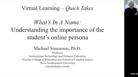 Thumbnail for What's in a Name?