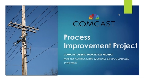 Thumbnail for 2017 Practicum Online Section Comcast AsBuilt