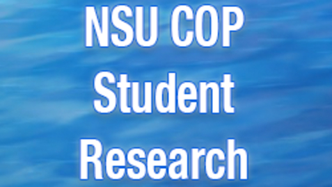 Thumbnail for entry COP Student Research