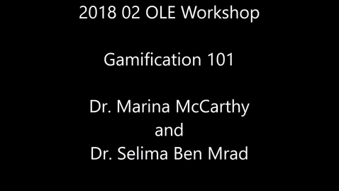 Thumbnail for Gamification