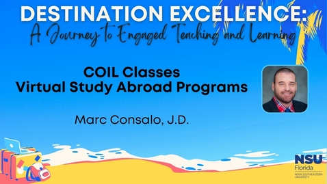 Thumbnail for 19 - COIL Classes - Virtual Study Abroad Program