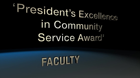Thumbnail for Faculty Award.mp4