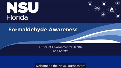 Thumbnail for Final Formaldehyde Awareness Education (english)