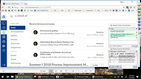 Thumbnail for 2018 05 23 Norbert Yaw Ching discusses recent ASQ CSSBB test