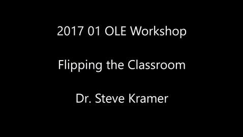 Thumbnail for Flipping the Classroom