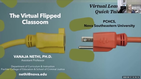 Thumbnail for entry Virtual Flipped Classroom