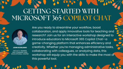 Thumbnail for  Getting Started with Microsoft 365 Copilot Chat