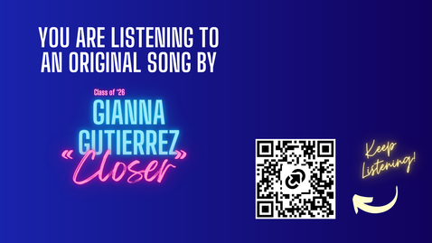 Thumbnail for Closer (2026) - Ft. Gianna Gutierrez