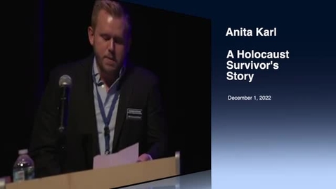 Thumbnail for A Holocaust Survivor's Story: Anita Karl