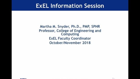 Thumbnail for What is ExEL and how do I qualify a course or co-curricular opportunity?
