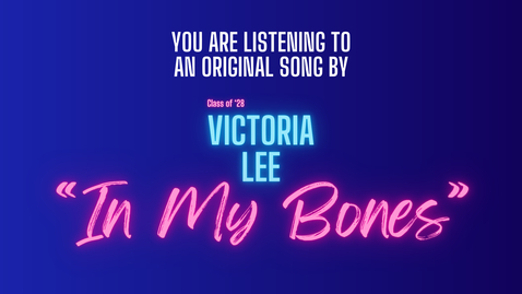 Thumbnail for In My Bones (ft. Victoria Lee)